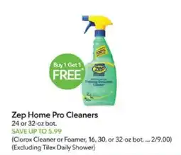 Publix Zep Home Pro Cleaners offer