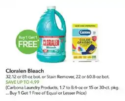 Publix Cloralen Bleach offer