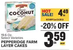 Food Lion Pepperidge Farm Layer Cakes offer