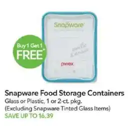 Publix Snapware food storage containers offer