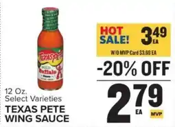 Food Lion Texas Pete Wing Sauce offer