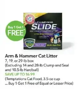 Publix Arm & Hammer Cat Litter offer