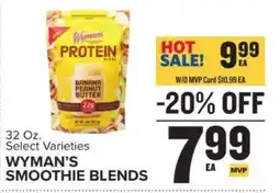 Food Lion Wyman's Smoothie Blends offer