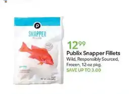 Publix Publix Snapper Fillets offer