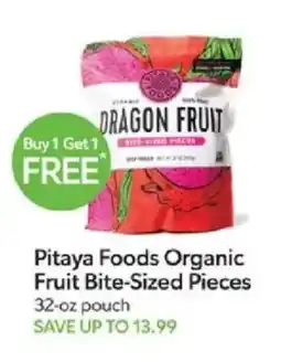 Publix Pitaya Foods Organic Fruit Bite-Sized Pieces offer