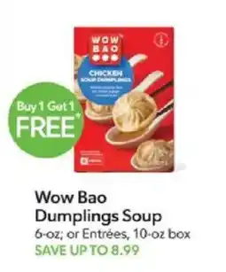 Publix Wow Bao Dumplings Soup offer