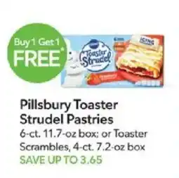 Publix Pillsbury Toaster Strudel Pastries offer