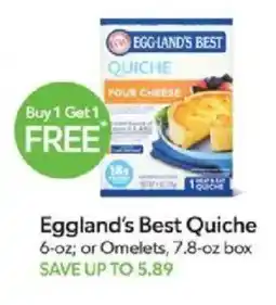 Publix Eggland's Best Quiche offer