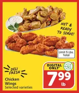 Albertsons Chicken Wings offer