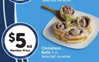Albertsons Cinnamon Rolls offer