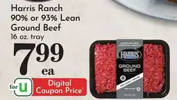 Pavilions Harris Ranch 90% or 93% Lean Ground Beef offer