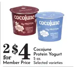 Pavilions Cocojune Protein Yogurt offer