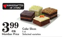 Pavilions Cake Slices offer