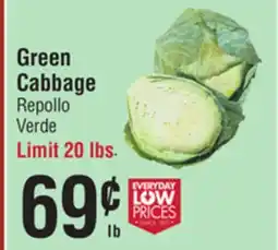 Smart & Final Green Cabbage offer