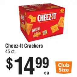 Smart & Final Cheez-It Crackers offer