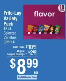 Smart & Final Frito-Lay Variety Pack offer