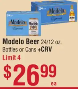Smart & Final Modelo Beer offer