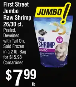 Smart & Final First Street Jumbo Raw Shrimp offer