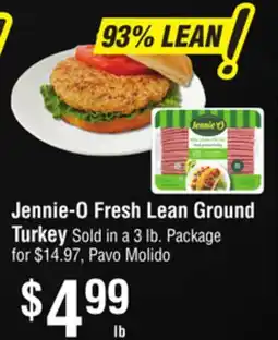 Smart & Final Jennie-O Fresh Lean Ground Turkey offer