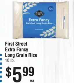 Smart & Final First Street Extra Fancy Long Grain Rice offer