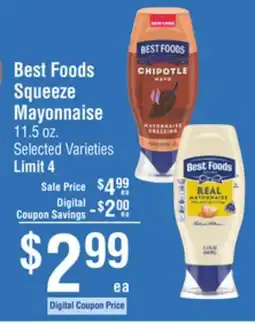 Smart & Final Best Foods Squeeze Mayonnaise offer