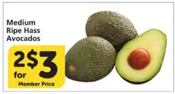 Vons Medium Ripe Hass Avocados offer
