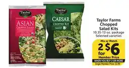 Vons Taylor Farms Chopped Salad Kits offer