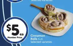 Vons Cinnamon Rolls offer