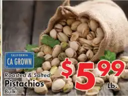 Valley Marketplace Roasted & Salted Pistachios offer