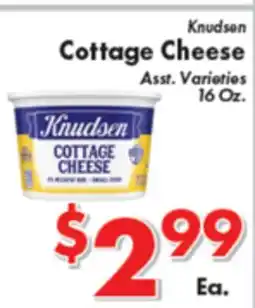 Valley Marketplace Knudsen Cottage Cheese offer