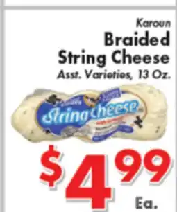 Valley Marketplace Karoun Braided String Cheese offer