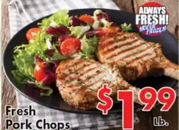Valley Marketplace Fresh Pork Chops offer