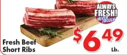 Valley Marketplace Fresh Beef Short Ribs offer
