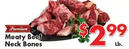 Valley Marketplace Meaty Beef Neck Bones offer