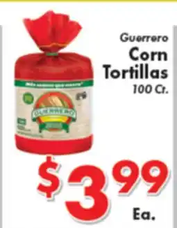 Valley Marketplace Guerrero Corn Tortillas offer