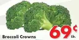 Valley Marketplace Broccoli Crowns offer