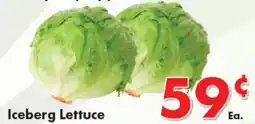 Valley Marketplace Iceberg Lettuce offer