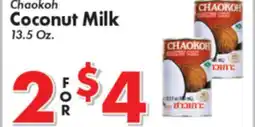 Valley Marketplace Chaokoh Coconut Milk offer