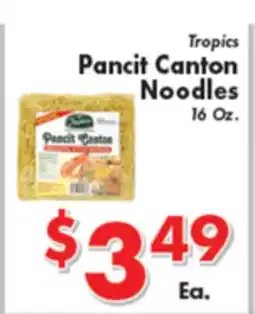 Valley Marketplace Tropics Pancit Canton Noodles offer