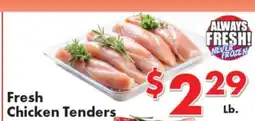 Valley Marketplace Fresh Chicken Tenders offer