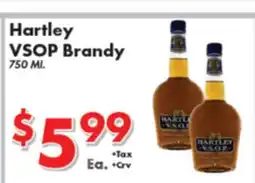 Valley Marketplace Hartley VSOP Brandy offer