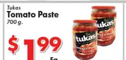 Valley Marketplace Tukas Tomato Paste offer