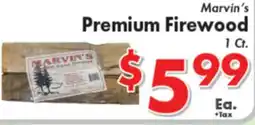 Valley Marketplace Marvin 's Premium Firewood offer