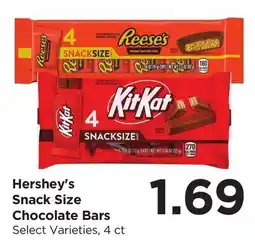 Food 4 Less Hershey's Snack Size Chocolate Bars offer