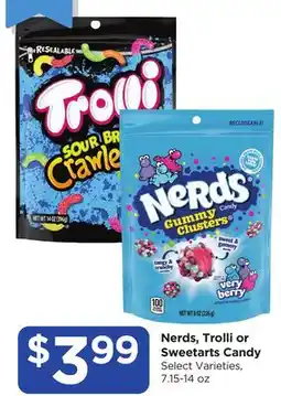 Food 4 Less Nerds, Trolli or Sweetarts Candy offer
