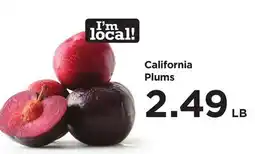 Food 4 Less California Plums offer