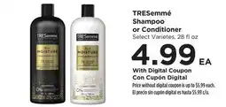 Food 4 Less TRESemmΓ© Shampoo or Conditioner offer