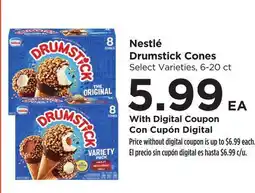 Food 4 Less NestlΓ© Drumstick Cones offer