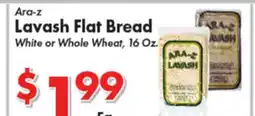 Valley Marketplace Ara-z Lavash Flat Bread offer