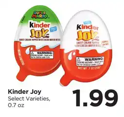 Food 4 Less Kinder Joy offer
